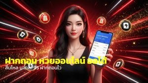 ฝากถอน หวยออนไลน์ ออโต้